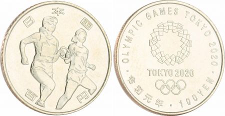 Japon 100 Yen, Athlétisme - JO TOKYO 2020 - SPL