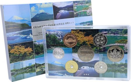 Japon Coffret BU 2022 Japon - 100 ans de protection du patrimoine et de la Nature