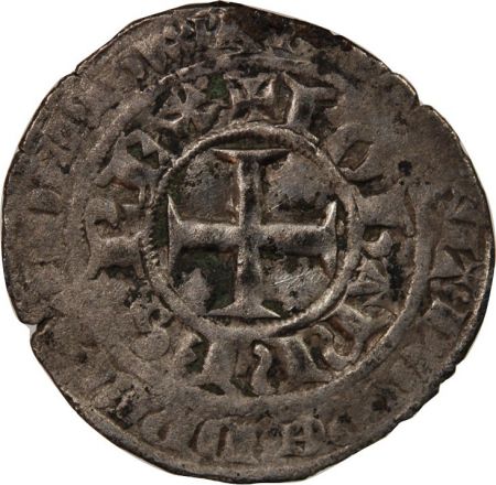 JEAN II LE BON - BLANC AU CHATEL TREFLE 1350 / 1364