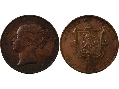 Jersey Jersey, Victoria - 1/13 Shilling 1861