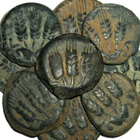 Judée 1 Prutah - Bronze - Judée - Monnaie d\'échange
