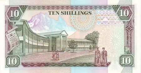 Kenya 10 Shillings 1994 - Prés. D. Toroitich Arap Moi