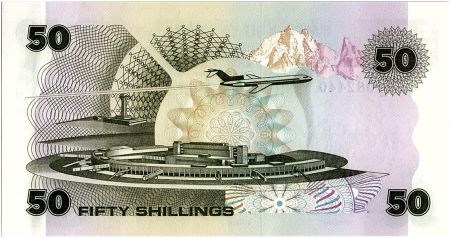 Kenya 50 Shillings  - Daniel Toroitich Arap Moi -1980