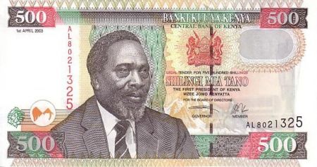 Kenya 500 Shillings 2004 - Mzee Jomo Kenyatta - Parlement