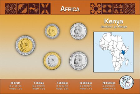Kenya Monnaies du Monde -  Kenya