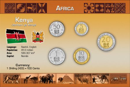 Kenya Monnaies du Monde -  Kenya