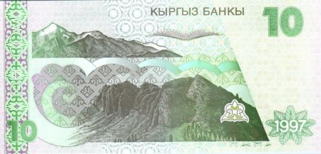 Kirghizstan 10 Som - Kassim - Montagnes - 1997