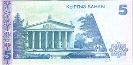 Kirghizstan 5 Som B. Beishenalieya - Opéra 1997