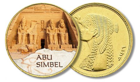 L\'année 2017 en monnaie - Août - 200 ans de la découverte d\'Abu Simbel