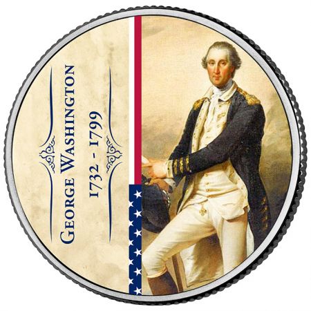 L\'année 2017 en monnaie - Février - 285e anniversaire de Georges Washington
