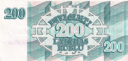 Lettonie 200 Rublei - 1992 - P.41