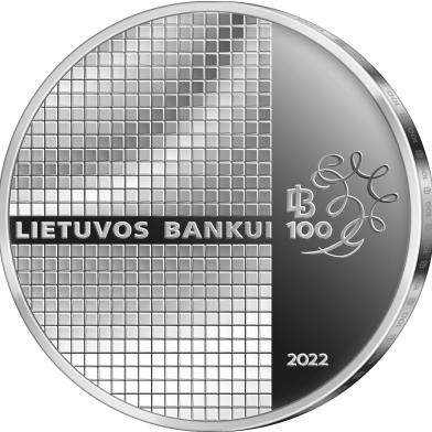 Lituanie 100 ans de la Banque de Lituanie - 20 Euro BE 2022 Lituanie