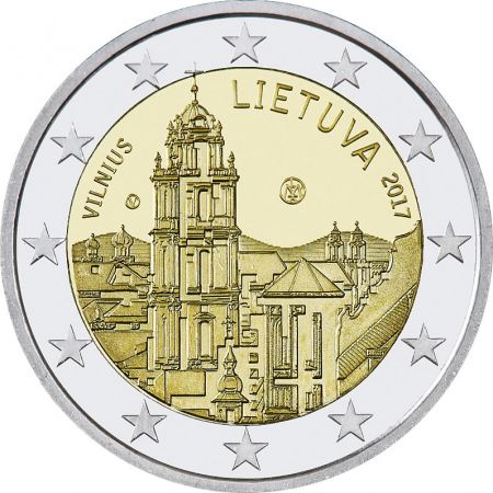 Lituanie 2 Euros Commémo. Lituanie 2017 -  Vilnius