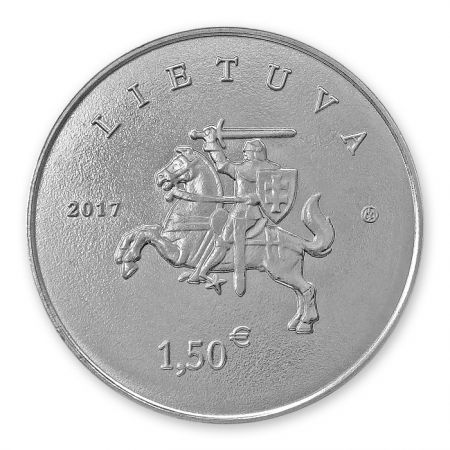 Lituanie Braque lituanien et Zemaitukas (poney de Lituanie) - 1 5 Euros 2017 Lituanie