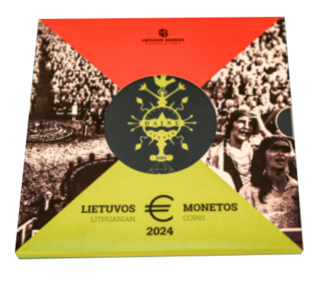 Lituanie Coffret BU Euro 2024 - 100 ans du Festival de chanson lituanienne