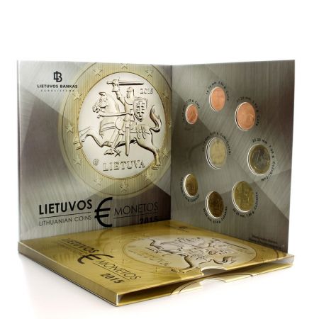 Lituanie Coffret BU Euro LITUANIE 2015 - 1ère émission