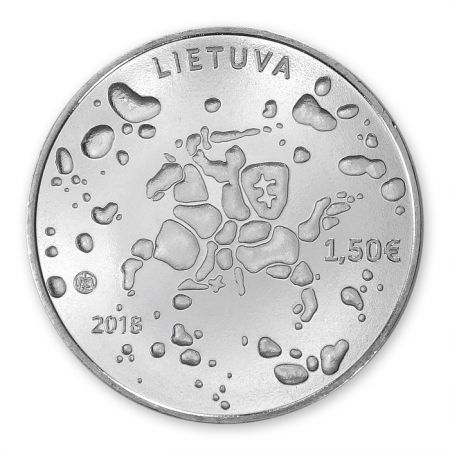 Lituanie Saint Jean (Jonines) - 1 5 Euros 2018 Lituanie