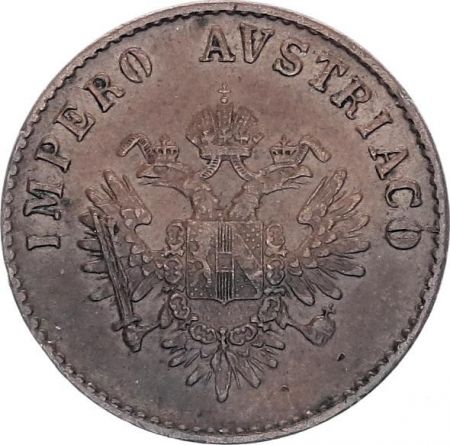 Lombardie Vénitie C.31.1 5 Centesimi, IMPERO AUSTRIACO - 1852 M
