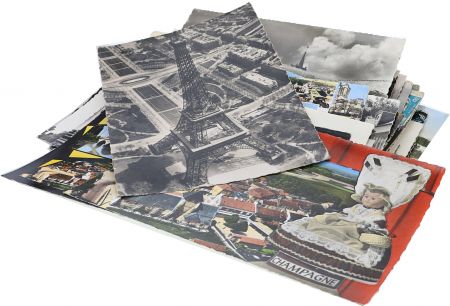LOT de 50 cartes postales semi-moderne - Objet de collection - Cartophilie
