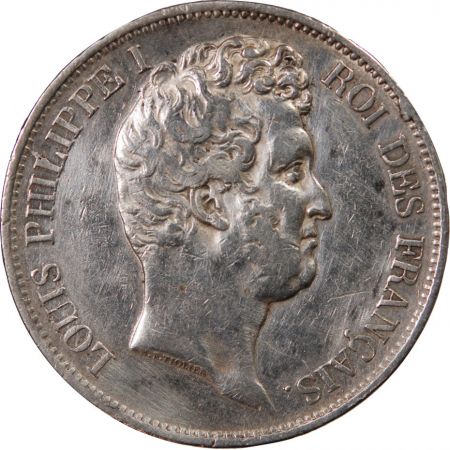 LOUIS PHILIPPE - 5 FRANCS 1831 B ROUEN Tranche en Relief\ \ 