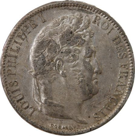 LOUIS PHILIPPE - 5 FRANCS 1831 W LILLE Tranche en Relief\ \ 