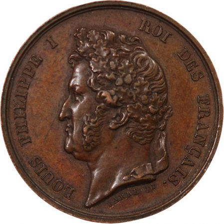LOUIS-PHILIPPE Ier - MEDAILLE CUIVRE 1836 - ARC DE TRIOMPHE