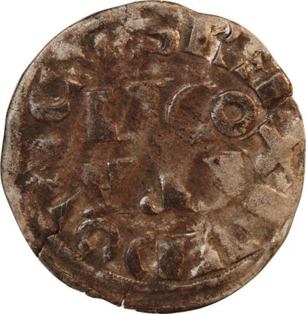LOUIS VII LE JEUNE - DENIER PARISIS 1137 / 1180