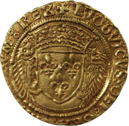 LOUIS XII - ECU D\'OR AUX PORCS-EPICS 1498 / 1514 MONTPELLIER
