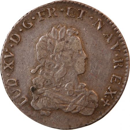 LOUIS XV - 1/3 ECU DE FRANCE 1722 I LIMOGES
