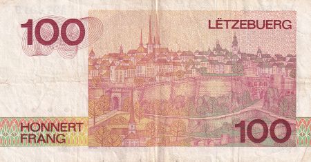 Luxembourg 100 Francs - Grand Duc Jean - 1986 - Série A - P.58a