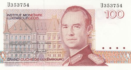 Luxembourg 100 Francs 1986 - Grand Duc Jean