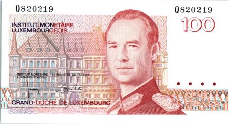 Luxembourg 100 Francs Grand Duc Jean - Luxembourg - 1986