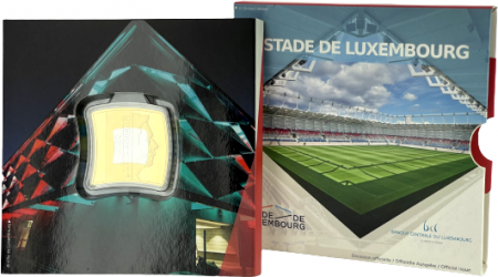 Luxembourg 2 5 Euros BE LUXEMBOURG 2022 - Stade de Luxembourg