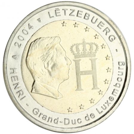Luxembourg 2 Euros Commémo. 2004 - Grand-Duc Henri