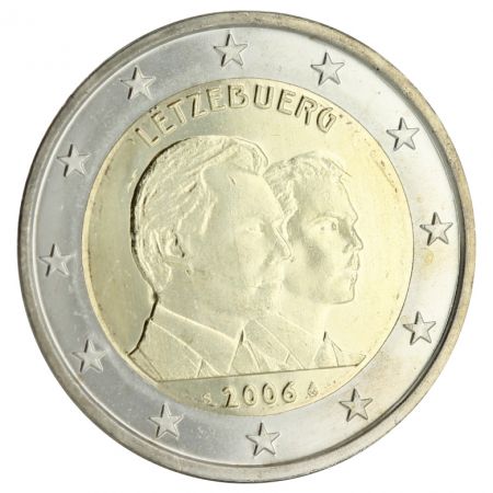 Luxembourg 2 Euros Commémo. LUXEMBOURG 2006 - Grand-Duc héritier Guillaume