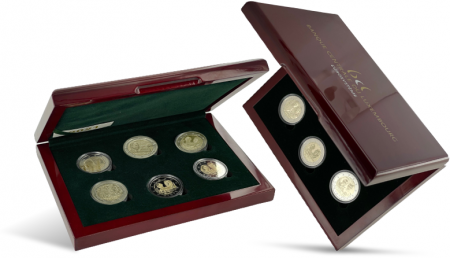 Luxembourg COFFRET BE 6 X 2 EUROS 2019 - 2020 - 2021 LUXEMBOURG