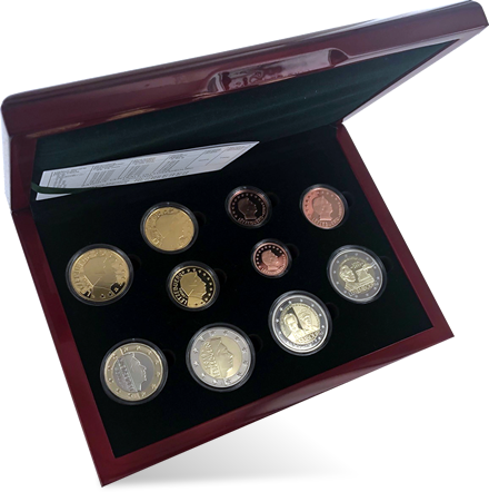 Luxembourg COFFRET BE EURO 2019 LUXEMBOURG dont les 2  Commémo. 2019