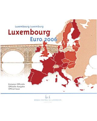 Luxembourg Coffret BU Euro 2006 - Luxembourg (Architecture romane)