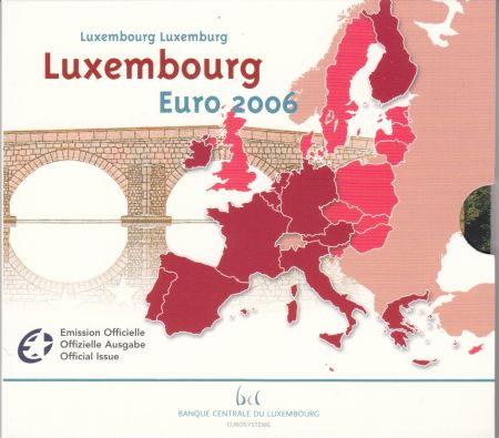 Luxembourg Coffret BU Luxembourg 2006 - 9 monnaies en euro