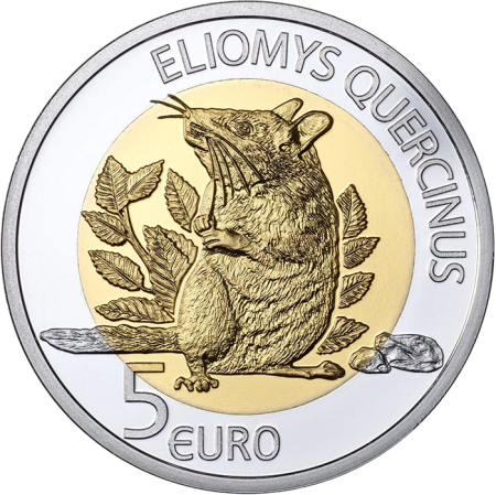 Luxembourg Le Lérot - 5 Euros BE 2023