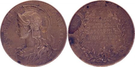 Luxembourg Médaille - 300 ans du Collège Jésuite Luxembourgeois - 1903