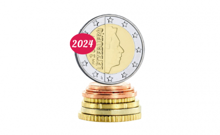 Luxembourg Série 8 monnaies Euros 2024