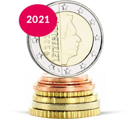 Luxembourg SÉRIE Euros LUXEMBOURG 2021