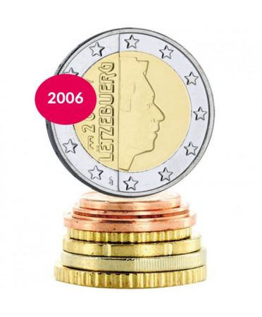 Luxembourg Série Luxembourg 2006 - 8 monnaies en euro