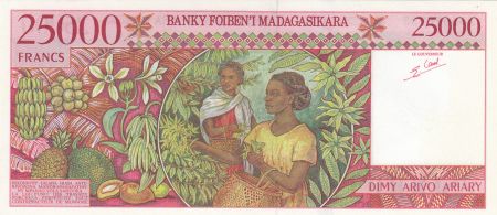 Madagascar 25000 Francs Femme et enfant - 1998 - SPL