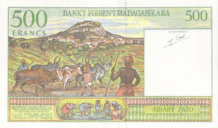 Madagascar MADAGASCAR - 500 FRANCS 1994 - SUP