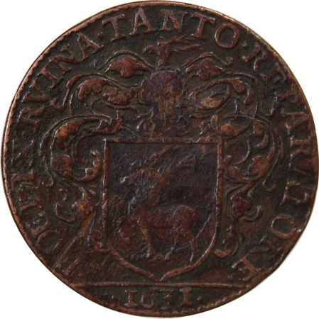 MAIRE DE DIJON  JACQUES DE FRASANS - JETON CUIVRE 1631
