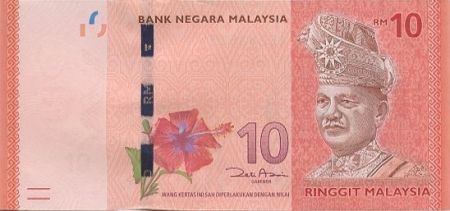 Malaisie 10 Ringgit, T.A. Rahman - Rafflesia - 2012 - P.53