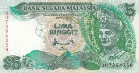 Malaisie 5 Ringitt T.A. Rahman - 1998 - P.35 - SPL