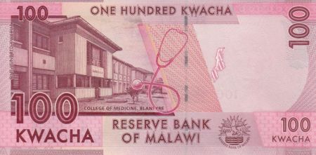 Malawi 100 Kwacha James Frederick Sangala - 2016